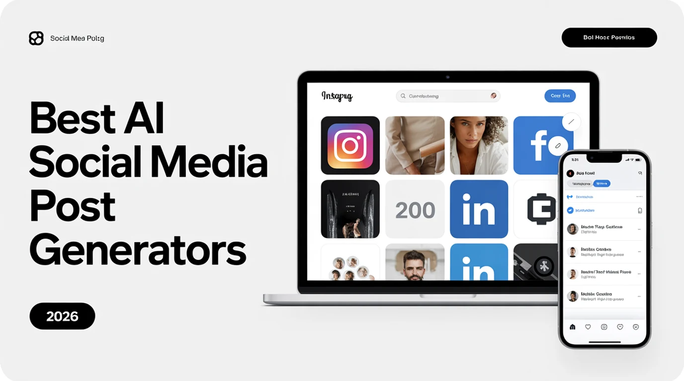 Best AI social media post generators compared in 2026