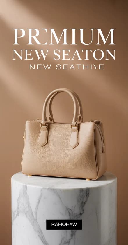 Fashion promotional ad