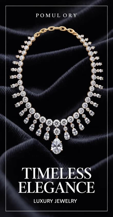 Jewelry promotional ad